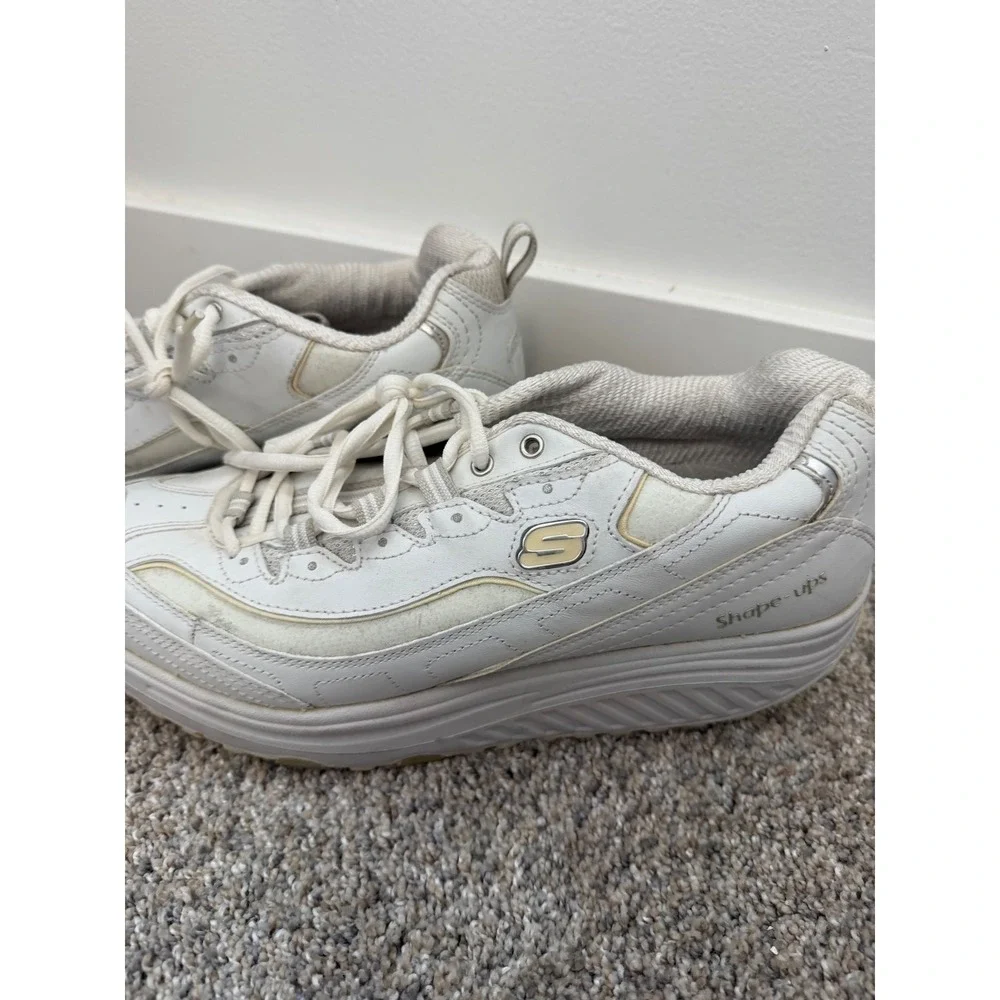 Vintage Y2K Skechers Shape-Ups Sneakers – White - size 10 - Picture 2 of 6